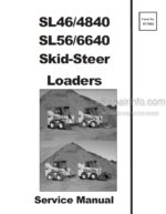 Photo 4 - Gehl SL4640 SL4840 SL5640 SL6640 Service Manual Skid Steer Loader 917002
