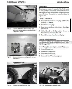 Photo 7 - Gehl Z45 450Z Service Manual Compact Excavator 50940111