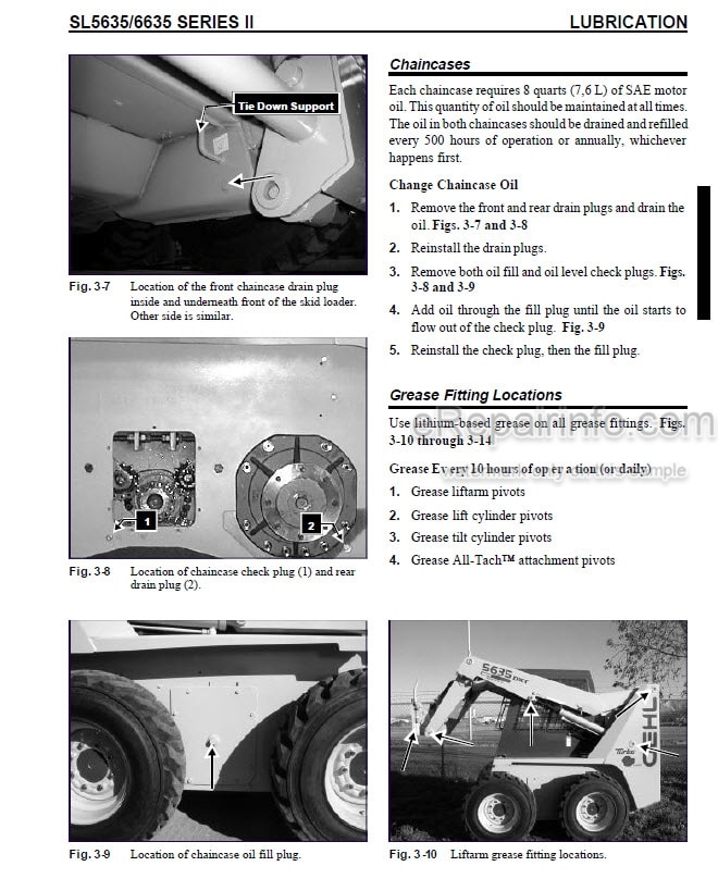 Details about   Gehl SL5635 & SL6635 Series II Skid Loaders Parts Manual 907844 