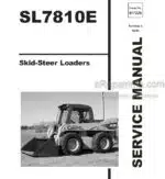 Photo 4 - Gehl SL7810E Service Manual Skid Steer Loader 917228