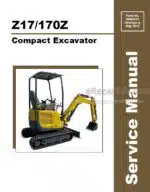 Photo 4 - Gehl Z17 170Z Service Manual Compact Excavator 50940107