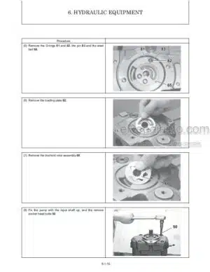 Photo 7 - Gehl 521 Operators Manual Wheel Loader 909881