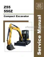 Photo 5 - Gehl Z55 550Z Service Manual Compact Excavator 50940331