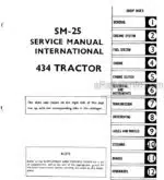 Photo 4 - International 434 Service Manual Tractor SM25