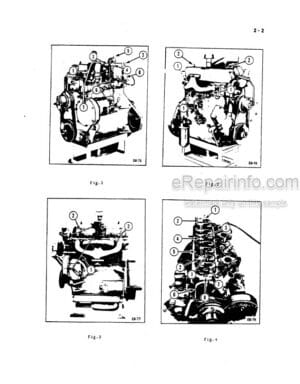 Photo 6 - International 1 60 2A 123 135 135B 153 146 4 169 175 6 264 281 9  Series Service Manual 4 Cylinder Carburated Engine ISS10391