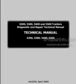 Photo 4 - John Deere 5200 5300 5400 5500 Technical Manual Tractor TM1520
