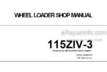 Photo 4 - Kawasaki 115ZIV-3 Shop Manual Wheel Loader