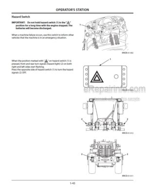 Photo 5 - Kawasaki 60Z7 Operation & Maintenance Manual Wheel Loader 93106-00170