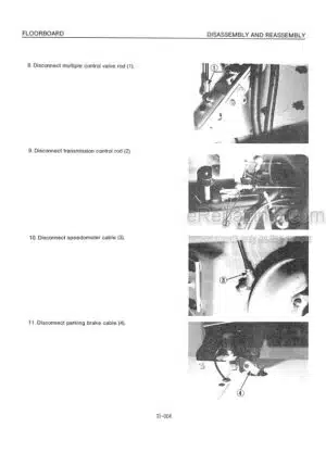 Photo 12 - Kawasaki 60ZII Shop Manual Wheel Loader AAAS1904-8