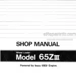Photo 5 - Kawasaki 65ZIII Shop Manual Wheel Loader