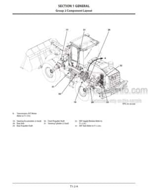 Photo 7 - Kawasaki 65ZV Operation & Maintenance Manual Wheel Loader 93107-00233
