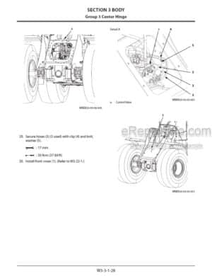 Photo 6 - Kawasaki 67Z7B 67TM7B Operation & Maintenance Manual Wheel Loader 93107-00730