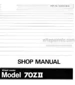 Photo 5 - Kawasaki 70ZII Shop Manual Wheel Loader AAAS0706-8