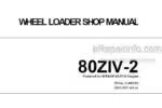 Photo 4 - Kawasaki 80ZIV-2 Shop Manual Wheel Loader