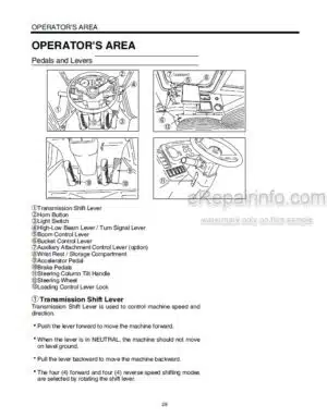 Photo 6 - Kawasaki 90ZV-2 Operation & Maintenance Manual Wheel Loader 93113-00450