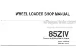 Photo 4 - Kawasaki 85ZIV Shop Manual Wheel Loader