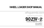 Photo 4 - Kawasaki 90ZIV-2 Shop Manual Wheel Loader