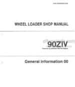 Photo 5 - Kawasaki 90ZIV Shop Manual Wheel Loader AAA-S90N2E00