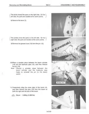 Photo 8 - Kawasaki Super Shovel 70 80Z Shop Manual Shovel Loader S0701-5