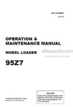 Photo 4 - Kawasaki 95Z7 Operation & Maintenance Manual Wheel Loader 93115-00667