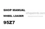 Photo 4 - Kawasaki 95Z7 Shop Manual Wheel Loader