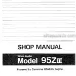 Photo 5 - Kawasaki 95ZIII Shop Manual Wheel Loader