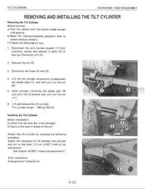 Photo 8 - Kawasaki 95ZIII Shop Manual Wheel Loader
