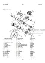 Photo 6 - Kawasaki 95ZV Shop Manual Wheel Dozer 93215-00292