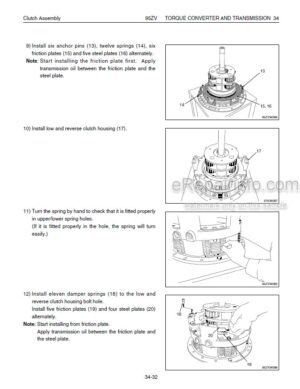 Photo 4 - Kawasaki 95ZV Shop Manual Wheel Loader