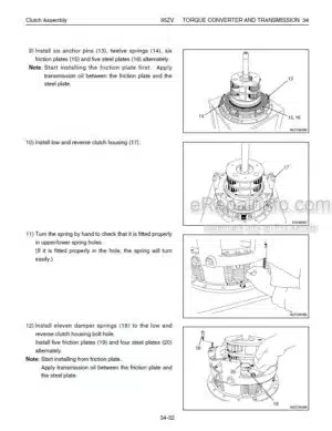 Photo 1 - Kawasaki 95ZV Shop Manual Wheel Loader