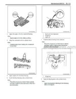 Photo 3 - Kawasaki Isuzu 6WG1 Shop Manual Diesel Engine