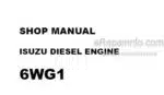 Photo 6 - Kawasaki Isuzu 6WG1 Shop Manual Diesel Engine