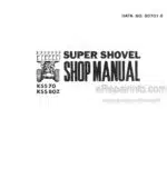 Photo 5 - Kawasaki Super Shovel 70 80Z Shop Manual Shovel Loader S0701-5