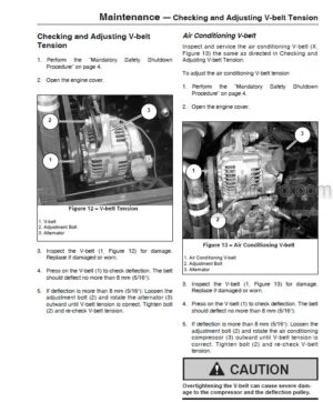 Photo 8 - Mustang ME8003 Compact Excavator Service Manual 918170