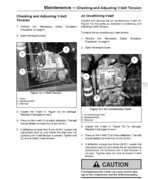 Photo 7 - Mustang ME5002 ME6002 ME6502 Service Manual Compact Excavator 918172