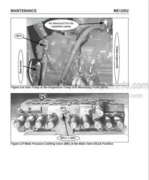 Photo 10 - Mustang ME12002 Service Manual Compact Excavator 909768