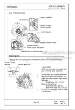 Photo 5 - Mustang ME5002 ME6002 ME6502 Service Manual Compact Excavator 918172