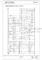 Photo 6 - Mustang ME5002 ME6002 ME6502 Service Manual Compact Excavator 918172