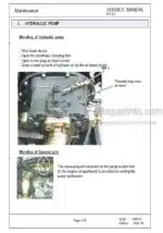 Photo 2 - Mustang ME8002 Service Manual Compact Excavator 918173