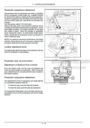 Photo 6 - New Holland T4.80N T4.90N T4.100N T4.110N With PIN Operators Manual Tractor
