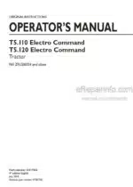 Photo 4 - New Holland T5.110 T5.120 Electro Command Operators Manual Tractor 51517456