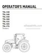 Photo 5 - New Holland T6.120 T6.140 T6.150 T6.160 T6.155 T6.165 T6.175 Operators Manual Tractor