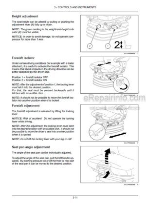 Photo 4 - New Holland T6.125S T6.145 T6.155 T6.165 T6.175 T6.160 T6.180 Standard Stage IV Operators Manual Tractor 51550412