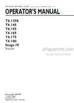 Photo 4 - New Holland T6.125S T6.145 T6.155 T6.165 T6.175 T6.180 Stage IV Operators Manual Tractor 48039757