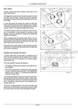 Photo 9 - New Holland T6.145 T6.155 T6.165 T6.175 T6.180 Auto Command Stage IV Final Operators Manual Tractor 51550786