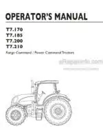 Photo 4 - New Holland T7.170 T7.185 T7.200 T7.210 Range Command Power Command Operators Manual Tractor 2011