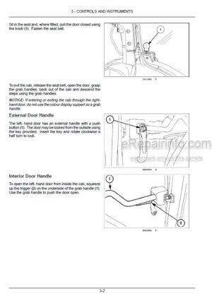 Photo 7 - New Holland T6.125S T6.145 T6.155 T6.165 T6.175 T6.180 Stage IV Operators Manual Tractor 48039757