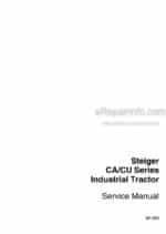 Photo 4 - Steiger CA CU Series Service Manual Industrial Tractor 37-121R0