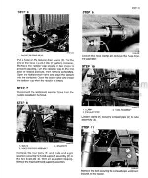 Photo 4 - Case MX150 MX170 Service Manual Tractor 7-87886R0