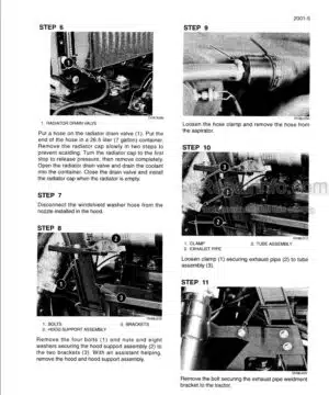 Photo 9 - Case MX150 MX170 Service Manual Tractor 7-87886R0